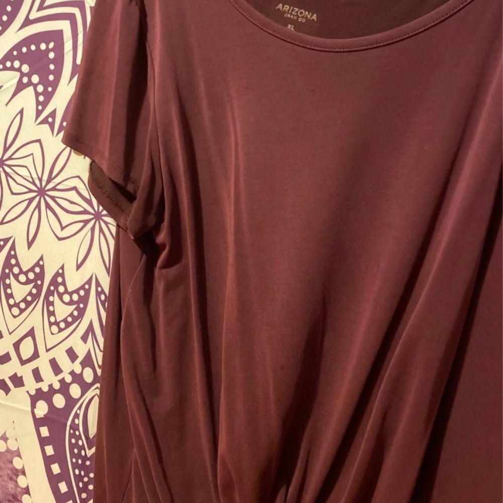 Maroon Blouse